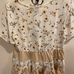 Paper Crane Girls Top